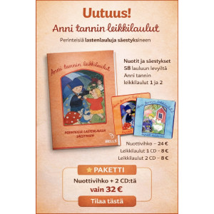 Anni tannin leikkilaulut-nuottivihko