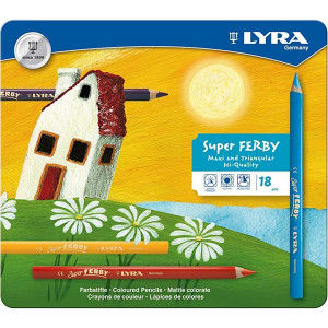 Lyra Super Ferby -värikynät tai vahavärit